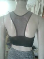 Mesh Panel Performance Bra - Image 2