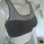 Mesh Panel Performance Bra